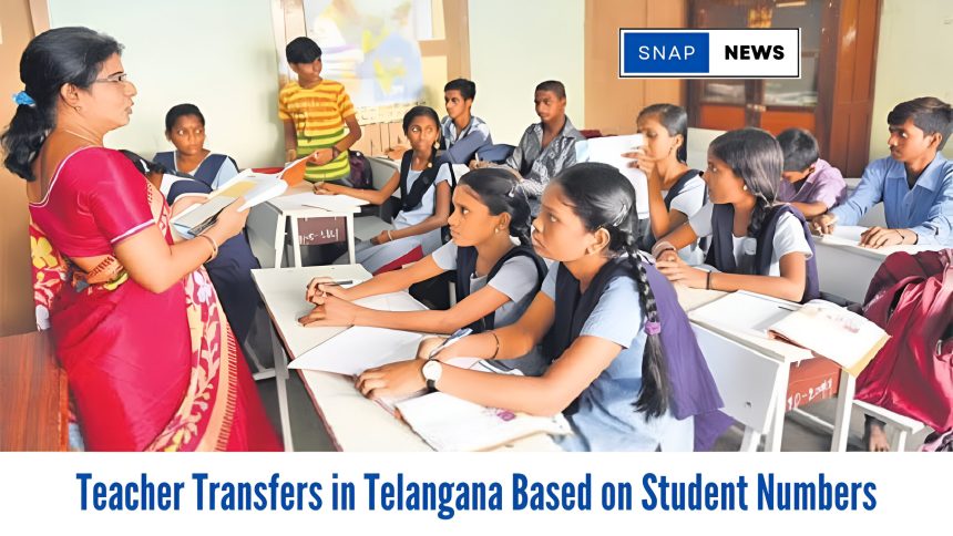 Teacher Transfers in Telangana Based on Student Numbers