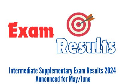 intermediate supplementary exam results 2024