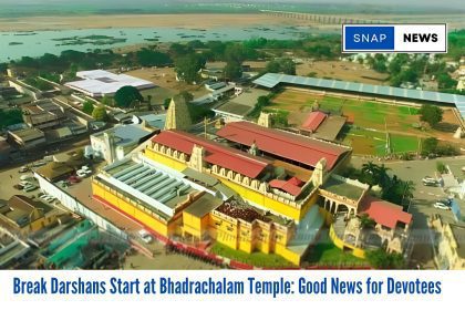 Break Darshans Start at Bhadrachalam Temple: Good News for Devotees 18 Break Darshans Start at Bhadrachalam Temple Good News for Devotees