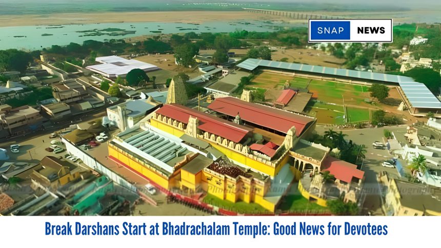 Break Darshans Start at Bhadrachalam Temple Good News for Devotees