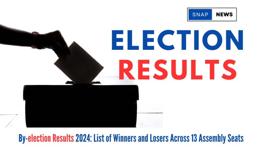 By-election Results 2024 List of Winners and Losers Across 13 Assembly Seats