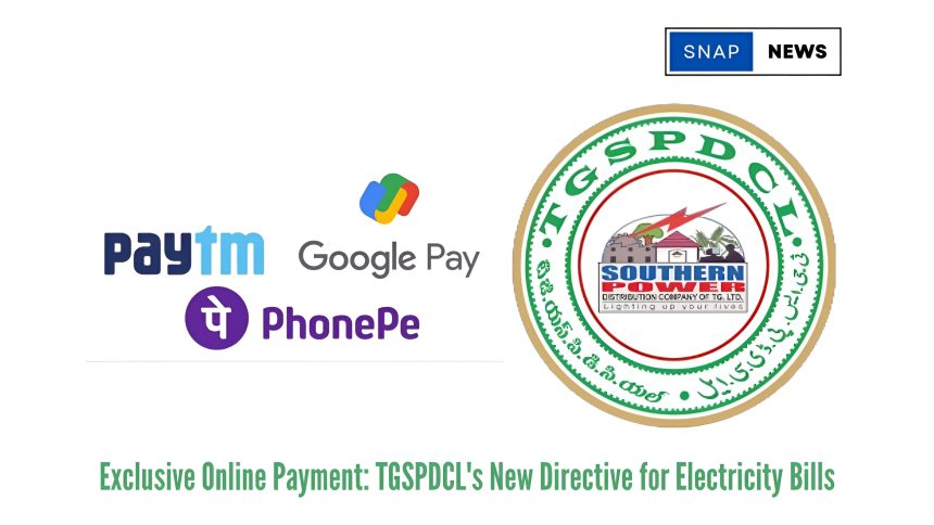 Exclusive Online Payment: TGSPDCL's New Directive for Electricity Bills