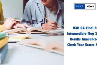 ICAI CA Final & Intermediate May 2024 Results Announced! Check Your Scores Now 15 ICAI CA Final & Intermediate May 2024 Results Announced! Check Your Scores Now