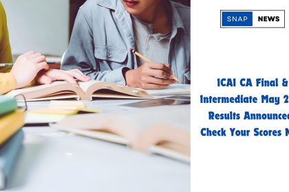 ICAI CA Final & Intermediate May 2024 Results Announced! Check Your Scores Now