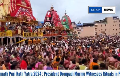 Jagannath Puri Rath Yatra 2024 President Droupadi Murmu Witnesses Rituals in Puri