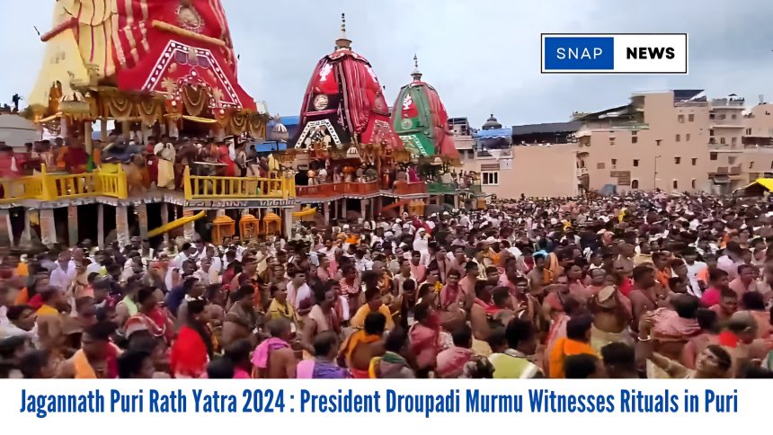 Jagannath Puri Rath Yatra 2024 President Droupadi Murmu Witnesses Rituals in Puri