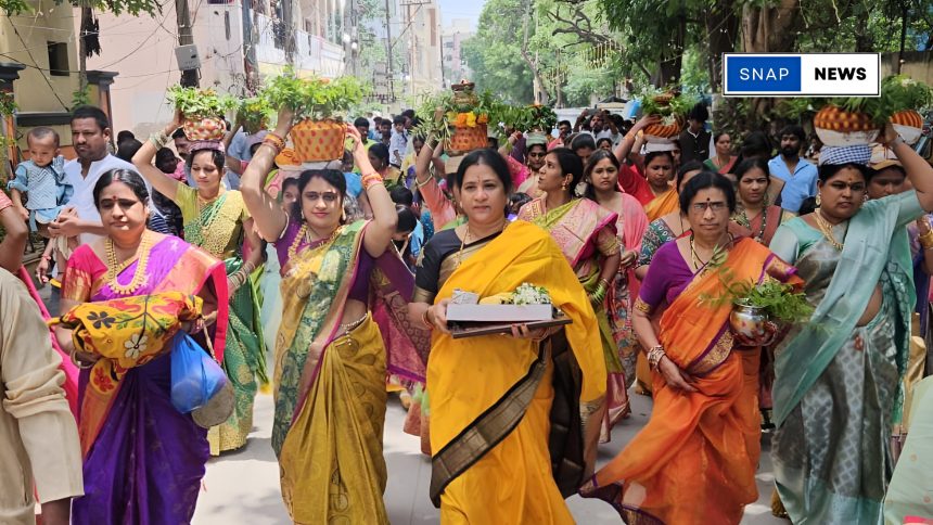 Lal Darwaja Bonals Ongoing in Hyderabad