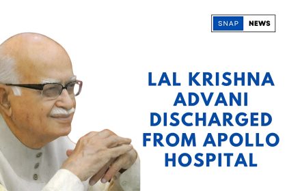 Lal Krishna Advani Discharged from Apollo Hospital After Comprehensive Evaluation