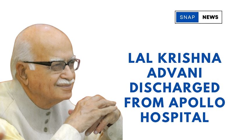 Lal Krishna Advani Discharged from Apollo Hospital After Comprehensive Evaluation