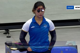 Manu Bhaker Wins Bronze in Shooting for India at Olympics