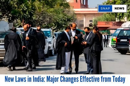 New Laws in India Major Changes Effective from Today