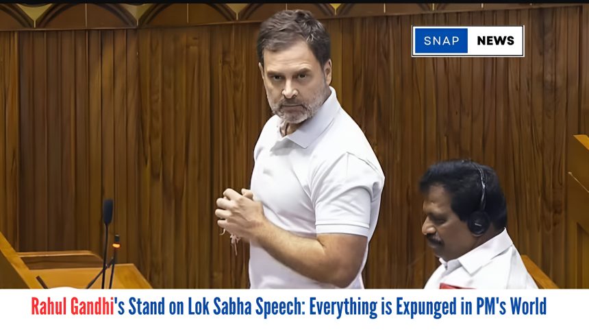 Rahul Gandhi's Stand on Lok Sabha Speech Everything is Expunged in PM's World