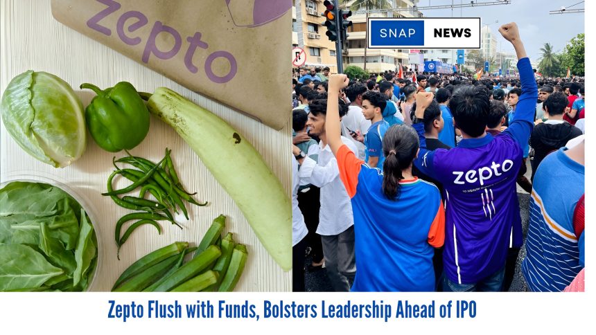 Zepto Flush with Funds, Bolsters Leadership Ahead of IPO