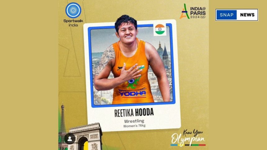 Reetika Hooda’s Golden Olympic Dream: India’s Last Hope for Gold at Paris 2024