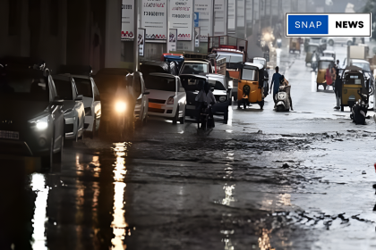 Heavy rains in Hyderabad with thunderstorms and lightning