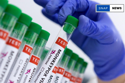 Lab technicians conducting Mpox testing for Kerala's second Mpox case at an ICMR-approved facility.