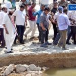 Minister Uttam Kumar Reddy Inspects Flood Damage and Repair Efforts