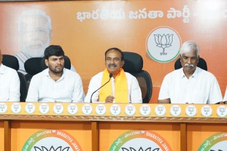 Eatala Rajender Telangana: A Leader's Shift from Secularism to Communal Politics 7 Eatala Rajender accused of communal politics in Telangana by government whip Adi Srinivas, highlighting political tensions in the state.