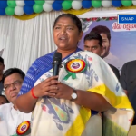 Telangana Minister Seethakka addressing the controversy over Pushpa’s National Award, contrasting it with Jai Bhim’s omission