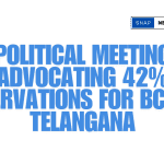 Political Meeting Advocating 42% Reservations for BCs in Telangana