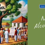Villagers of Pindapalli gathered to discuss and enforce a ban on alcohol with strict fines in a rural Indian setting.