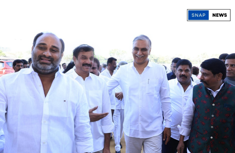 Harish Rao Slams Congress Govt for Failing to Protect Telangana’s Water Rights