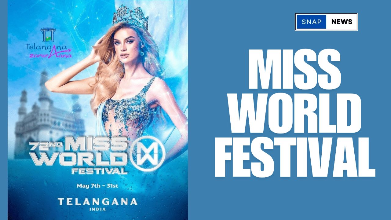 Telangana to Host 72nd Miss World Pageant in 2025 2 Miss World 2025 event announcement in Telangana, featuring representatives and state officials