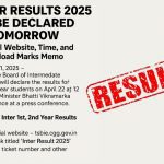 TSBIE Telangana TS Inter Results 2025 to be Declared Tomorrow
