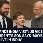 JD Vance India visit dinner with PM Modi and family in New Delhi
