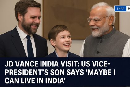 JD Vance India visit dinner with PM Modi and family in New Delhi