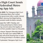 Telangana High Court Sends Notice to Hyderabad Metro Over Betting App Ads