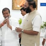 Telangana Chief Minister Revanth Reddy receives official Government Order for SC classification on Ambedkar Jayanti, surrounded by ministers and officials at the Secretariat