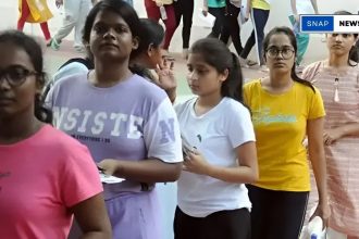 Strict security checks at NEET 2025 examination centers