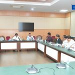 Telangana Deputy Chief Minister Bhatti Vikramarka during a review meeting on Singareni’s green energy projects