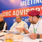 Members of the AICC OBC Advisory Committee during the two-day meeting in Bengaluru, July 2025