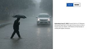 Heavy Rains In Telangana