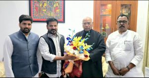 Revanth Reddy Meets Mallikarjun Kharge