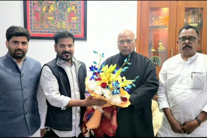 Revanth Reddy Meets Mallikarjun Kharge