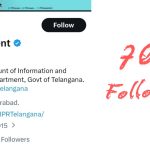 Telangana I&PR X handle