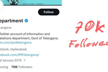 Telangana I&PR X handle