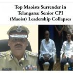 Top Maoists surrender in Telangana
