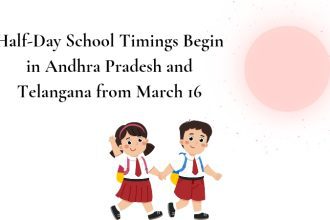 Half-day school timings