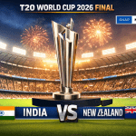 India vs New Zealand T20 World Cup 2026 Final