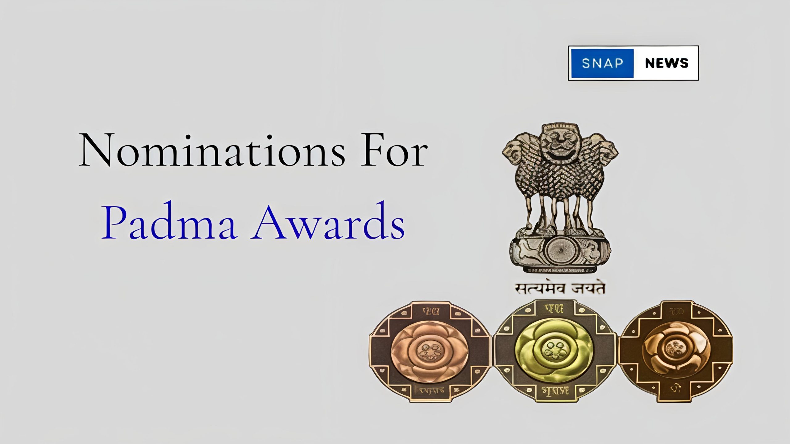 Government Invites Nominations for Padma Awards 2027 Through Online Portal 2 Padma Awards 2027