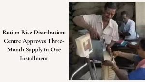 Ration Rice Distribution