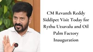 Revanth Reddy Siddipet visit