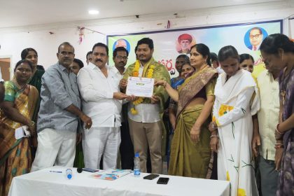 Burgampahad Mandal Sarapaka Sarpanch Guguloth Shivaram Naik Elected as Sarpanches Association President 6 Sarpanches Association President