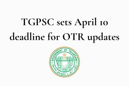 TGPSC OTR update