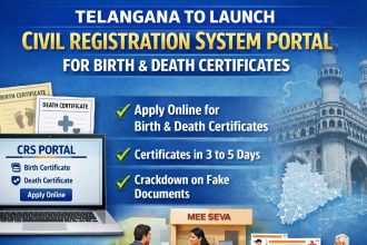 Telangana CRS portal