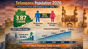 Telangana Population 2026